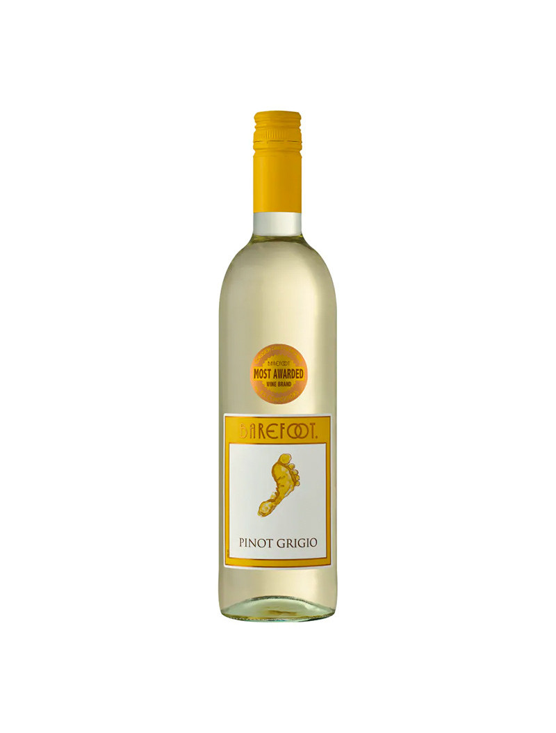 V.B. BAREFOOT  PINOT GRIGIO.750