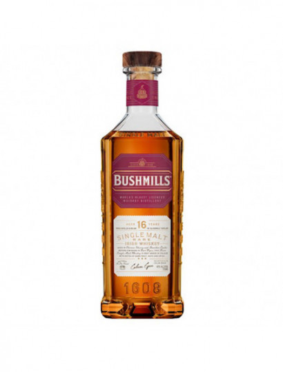 WHISKEY 16 BUSHMILLS SINGLE MALT.750