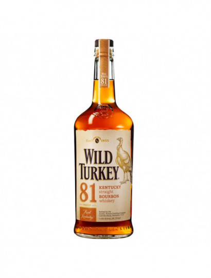 WHISKEY BOURBON WILD TURKEY 81 .750