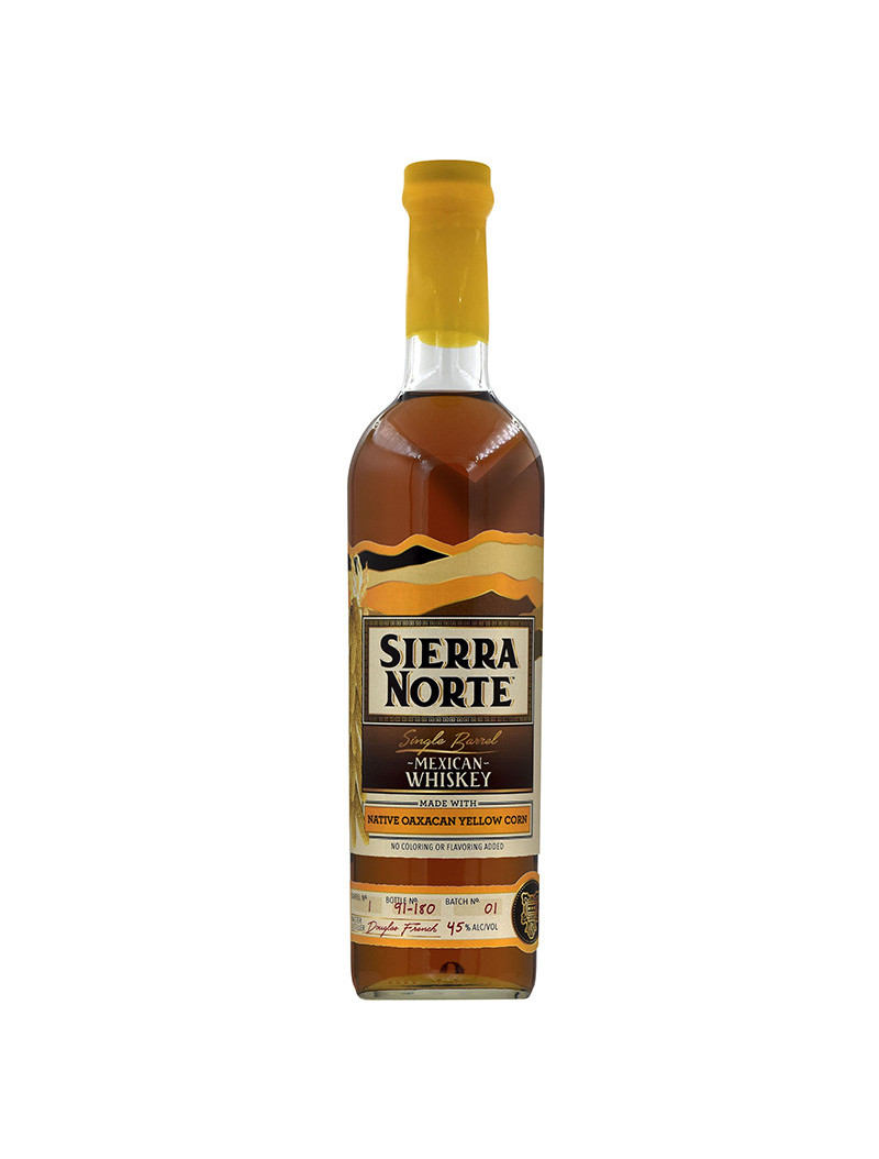 WHISKEY SIERRA NORTE MAIZ AMARILLO .750