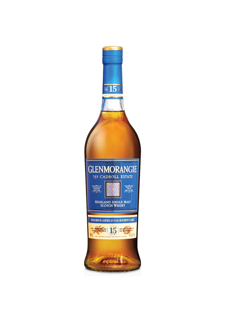 WHISKY 15 GLENMORANGIE THE CADBOLL ESTATE .750