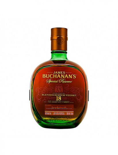 WHISKY 18 BUCHANANS .750