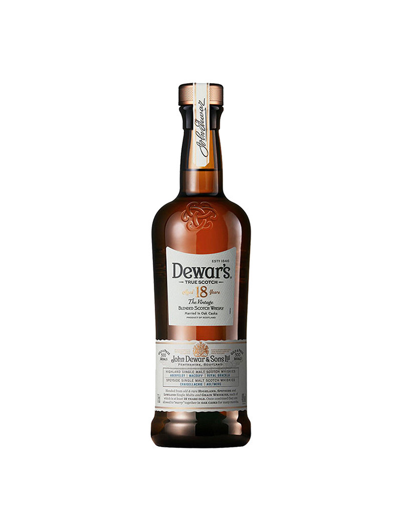 WHISKY 18 DEWARS .750