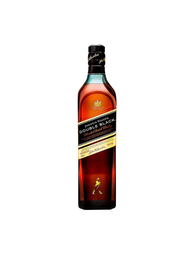 WHISKY DOUBLE BLACK JOHNNIE WALKER .750