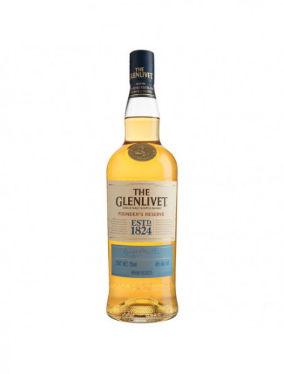 WHISKY GLENLIVET FOUNDER'S SINGLE MALT .750