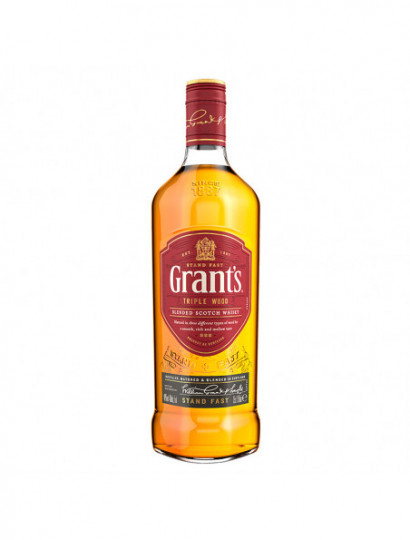 WHISKY GRANTS TRIPLE WOOD .750