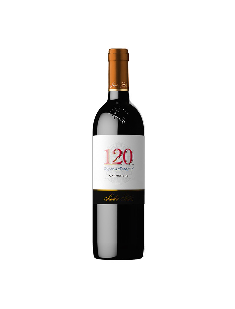 V.T. SANTA RITA 120 CARMENERE RVA. ESPECIAL .750