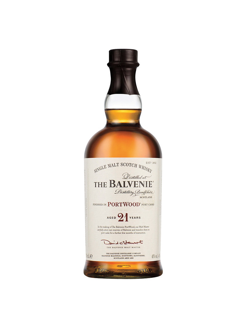 WHISKY 21 THE BALVENIE  PORTWOOD SINGLE MALT .700