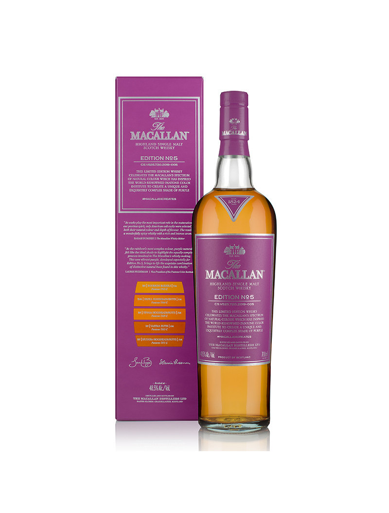 WHISKY THE MACALLAN EDICION 5 .700