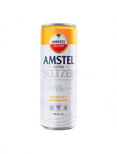 BEBIDA HARD SELTZER AMSTEL MARACUYA .355*