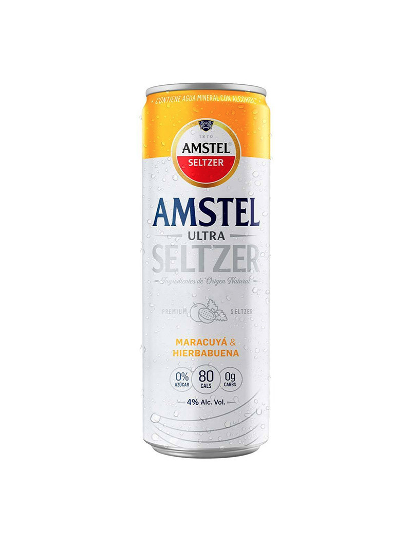 BEBIDA HARD SELTZER AMSTEL MARACUYA .355*