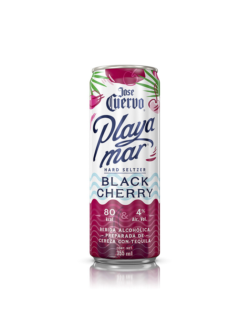 BEBIDA HARD SELTZER PLAYAMAR BLACK CHERRY .355