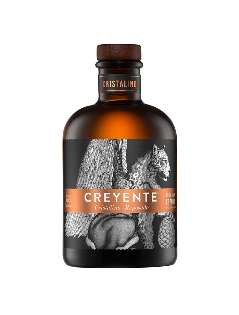 MEZCAL CRISTALINO REP.100% CREYENTE .750