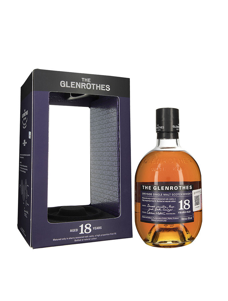 WHISKY 18 GLENROTHES SINGLE MALT .700