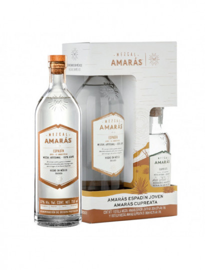 MEZCAL JOVEN 100%  AMARAS .750 C/.200