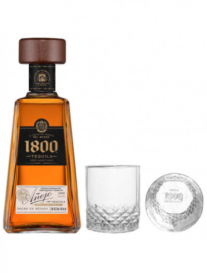 TEQUILA AÑEJO 100% 1800 .700