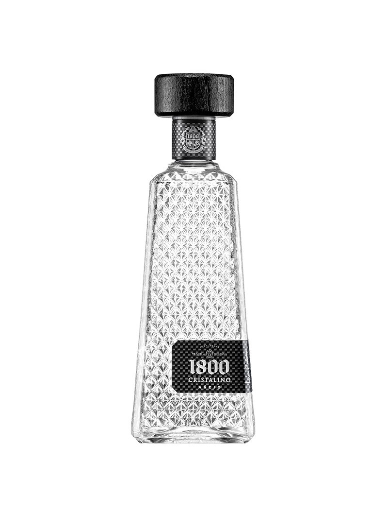 TEQUILA CRISTALINO AÑEJO 100% 1800 .700