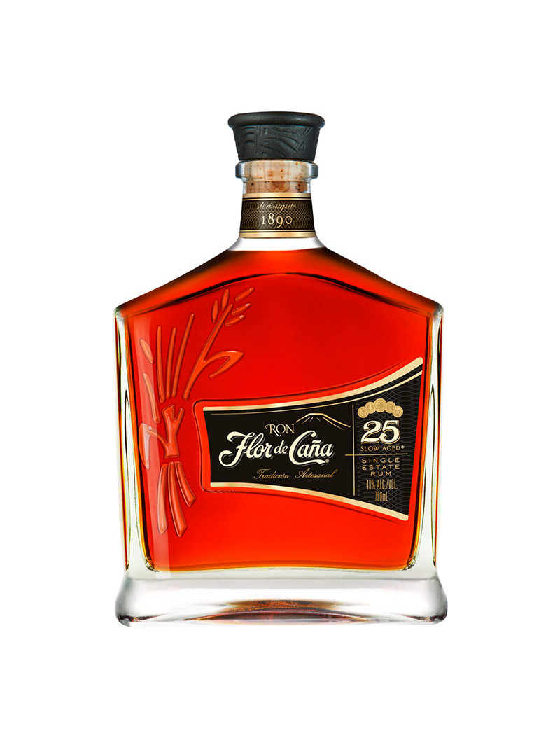 RON 25 AÑOS FLOR DE CAÑA CENTENARIO .750