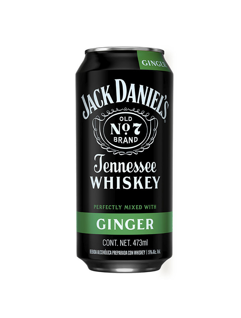 BEBIDA JACK DANIEL`S GINGER .473