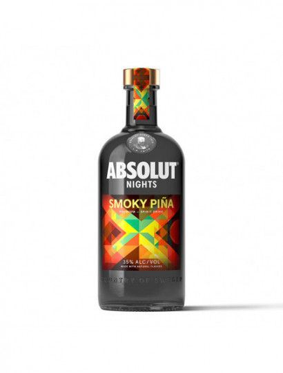 VODKA ABSOLUT SMOKY PIÑA .700