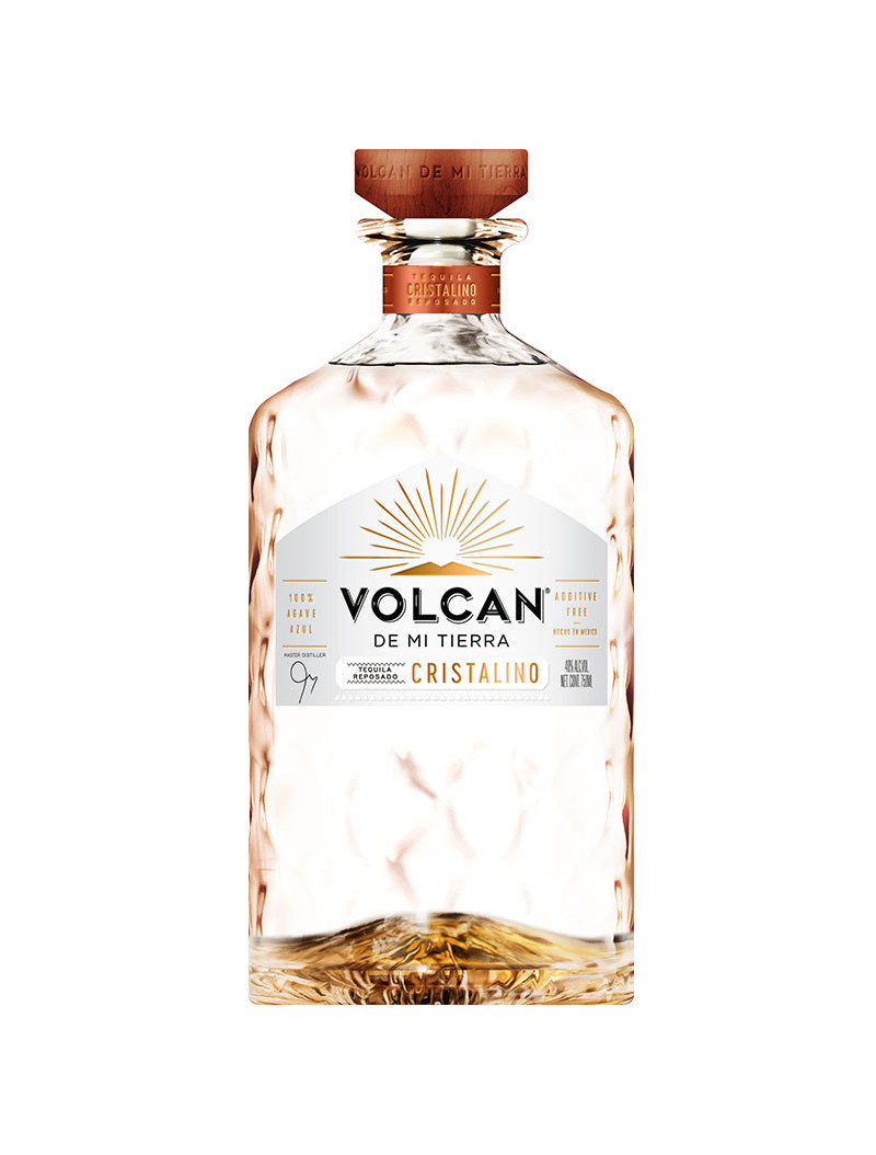 TEQUILA CRISTALINO REP.100% VOLCAN DE MI TIERRA .750