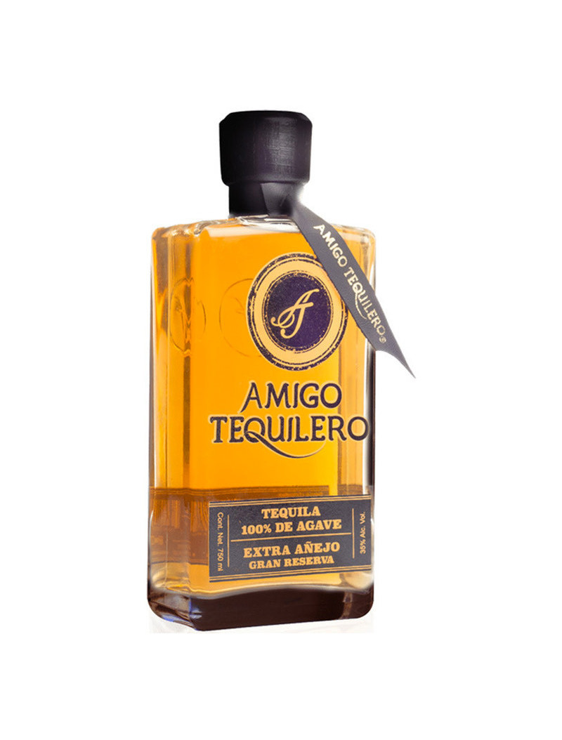 TEQUILA AÑEJO 100% AMIGO TEQUILERO .750