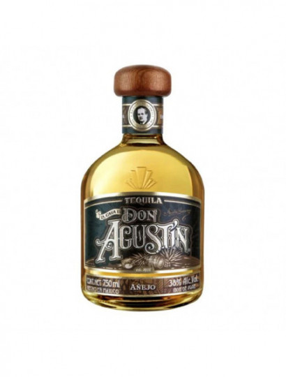 TEQUILA AÑEJO 100% LA CAVA DON AGUST.38g .750