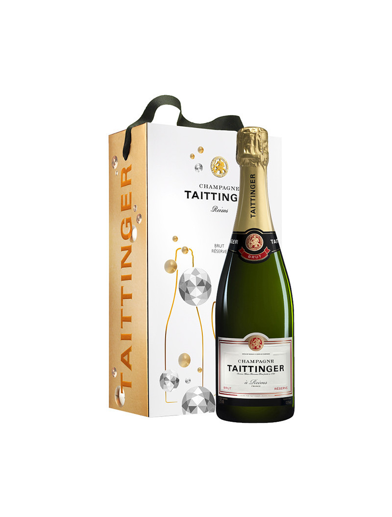 CHAMPAGNE BRUT TAITTINGER .750 C/COPAS