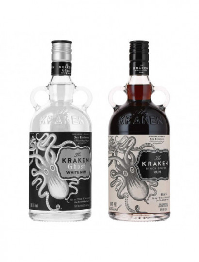 RON KRAKEN BLACK SPICED .750 C/RON KRAKEN GHOST .750