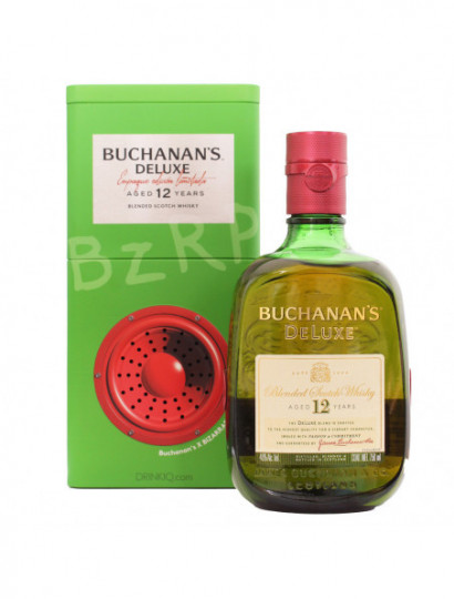 WHISKY 12 BUCHANANS .750 C/BOCINA