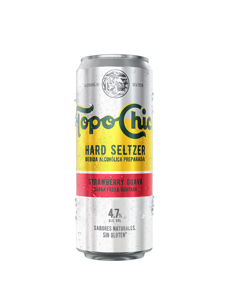 BEBIDA HARD SELTZER TOPO CHICO STRAWBERRY GUAVA .355