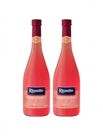 V.R. RIUNITE LAMBRUSCO ROSE .750 2 BOT.