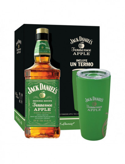 WHISKEY JACK DANIELS APPLE .700 C/TERMO