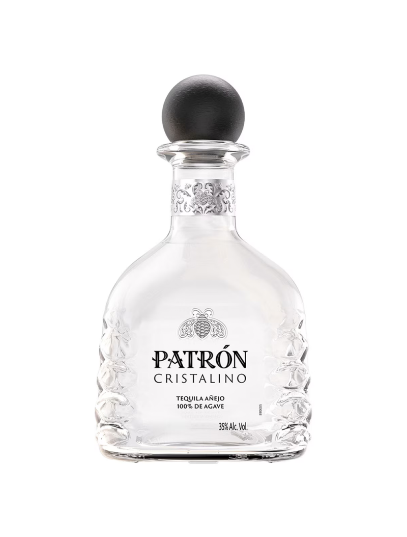 TEQUILA CRISTALINO AÑEJO 100% PATRON .700