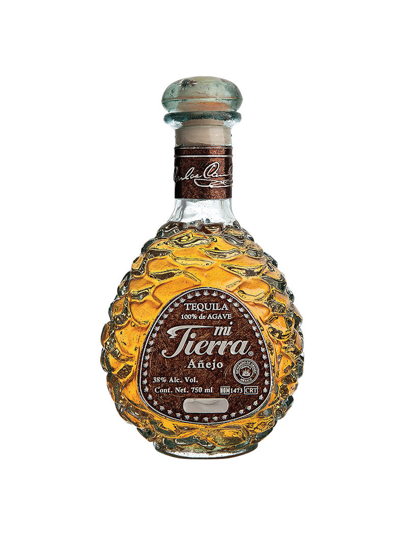 TEQUILA AÑEJO 100% MI TIERRA .750