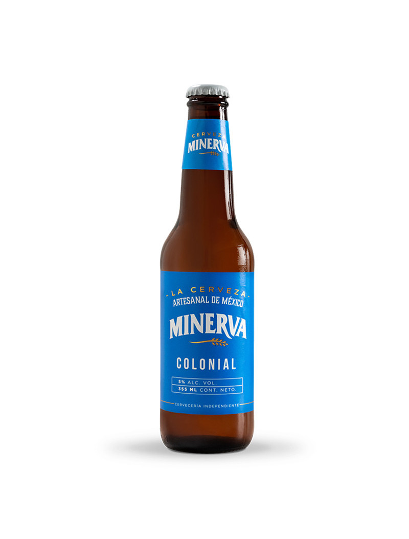 CERVEZA MINERVA COLONIAL .355