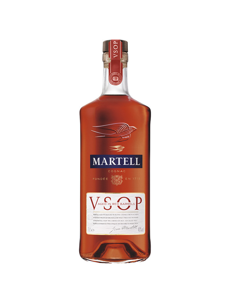 COGNAC V.S.O.P. MARTELL RED BARRELS .700