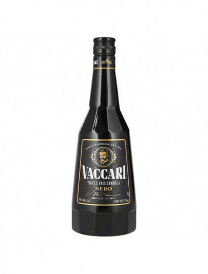 LICOR SAMBUCA VACCARI BLACK .700