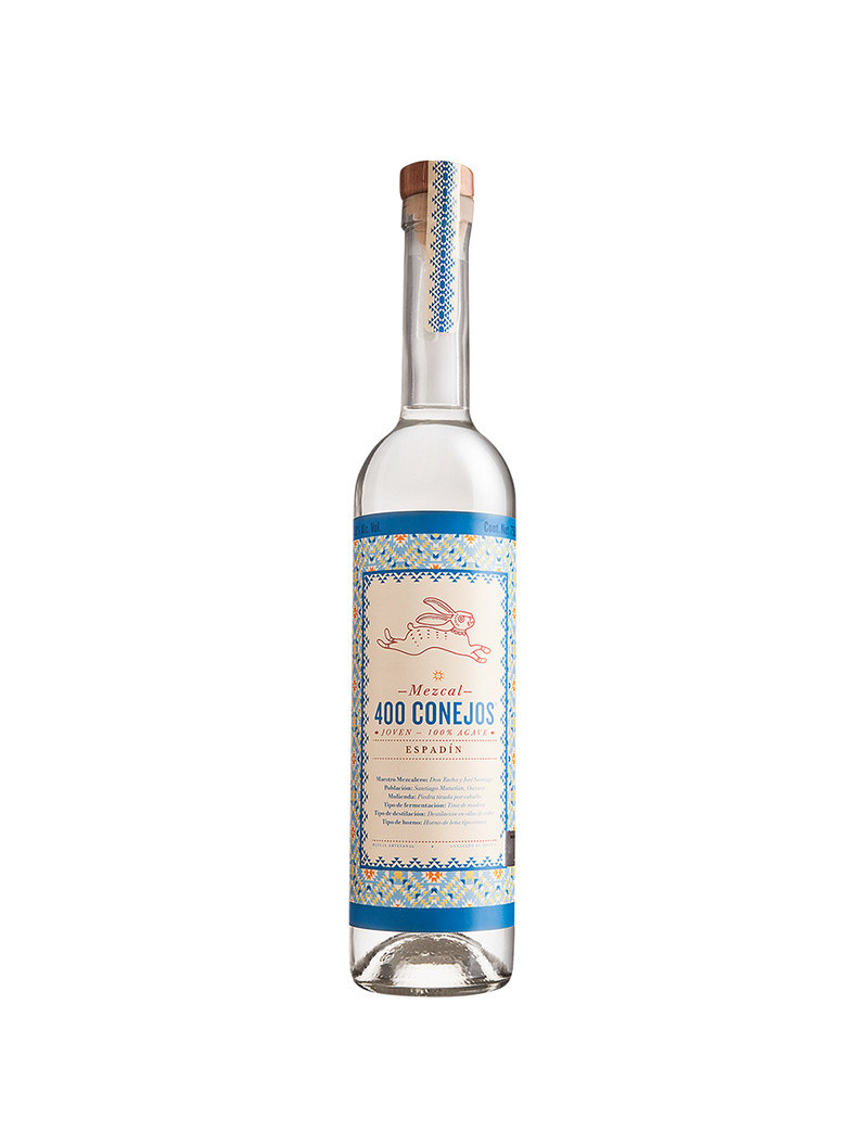 MEZCAL JOVEN 100% 400 CONEJOS .750