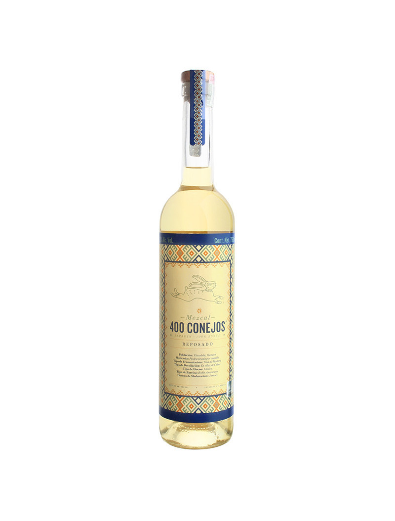 MEZCAL REP.100% 400 CONEJOS .750