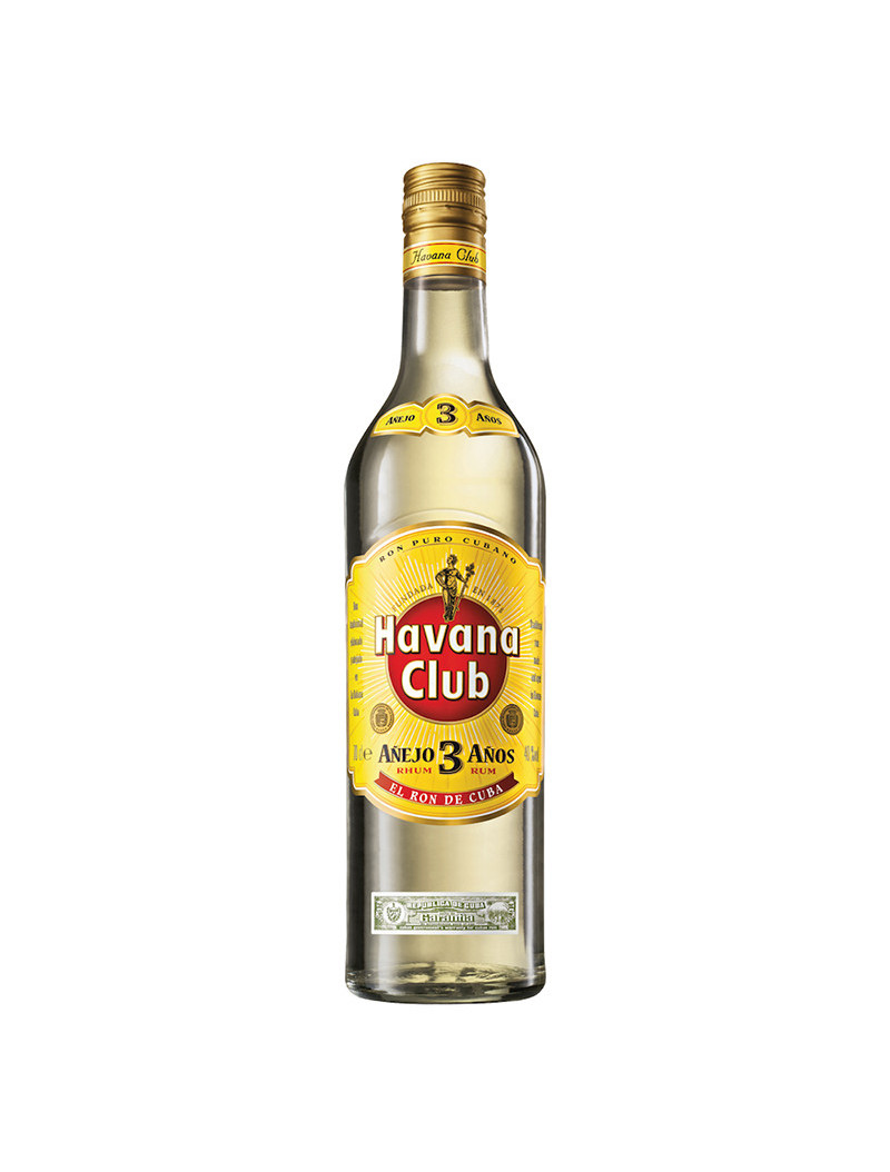 RON 3 AÑOS HAVANA CLUB BCO. .700