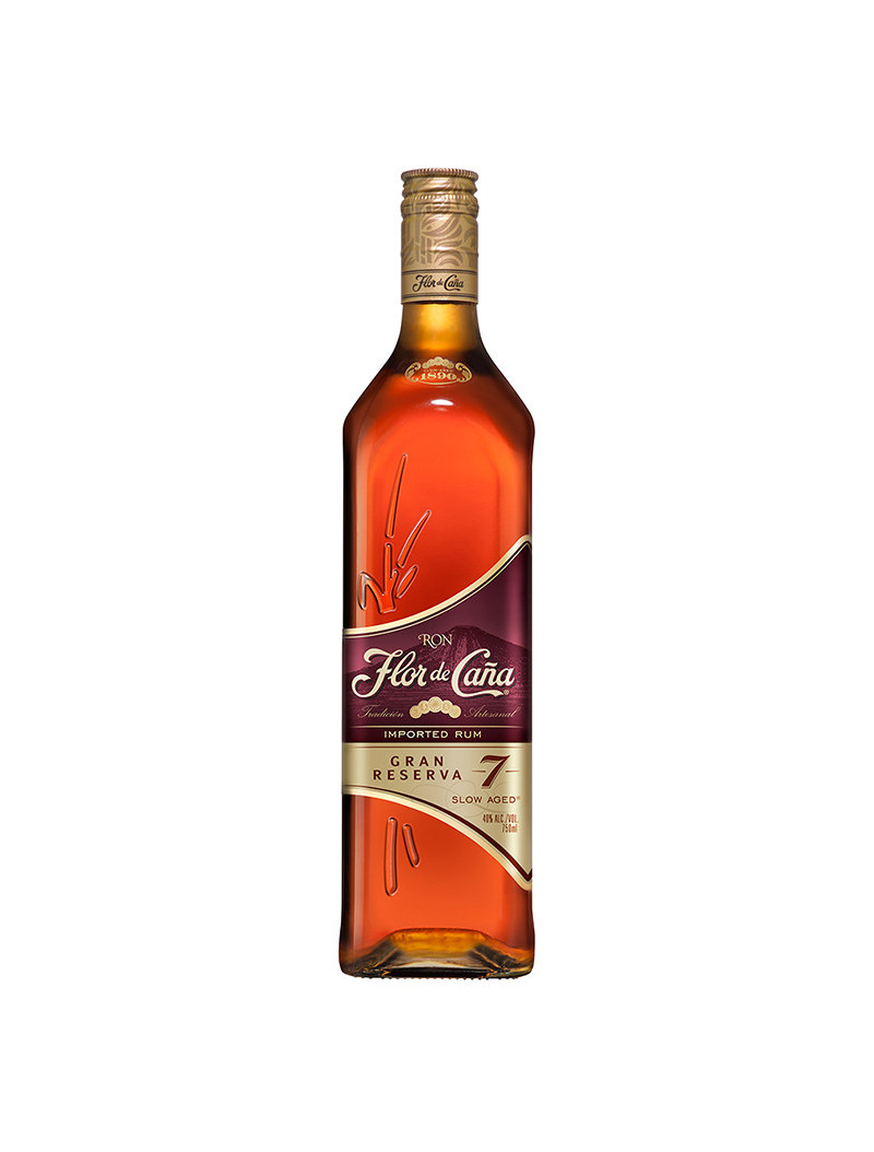 RON 7 AÑOS FLOR DE CAÑA .750