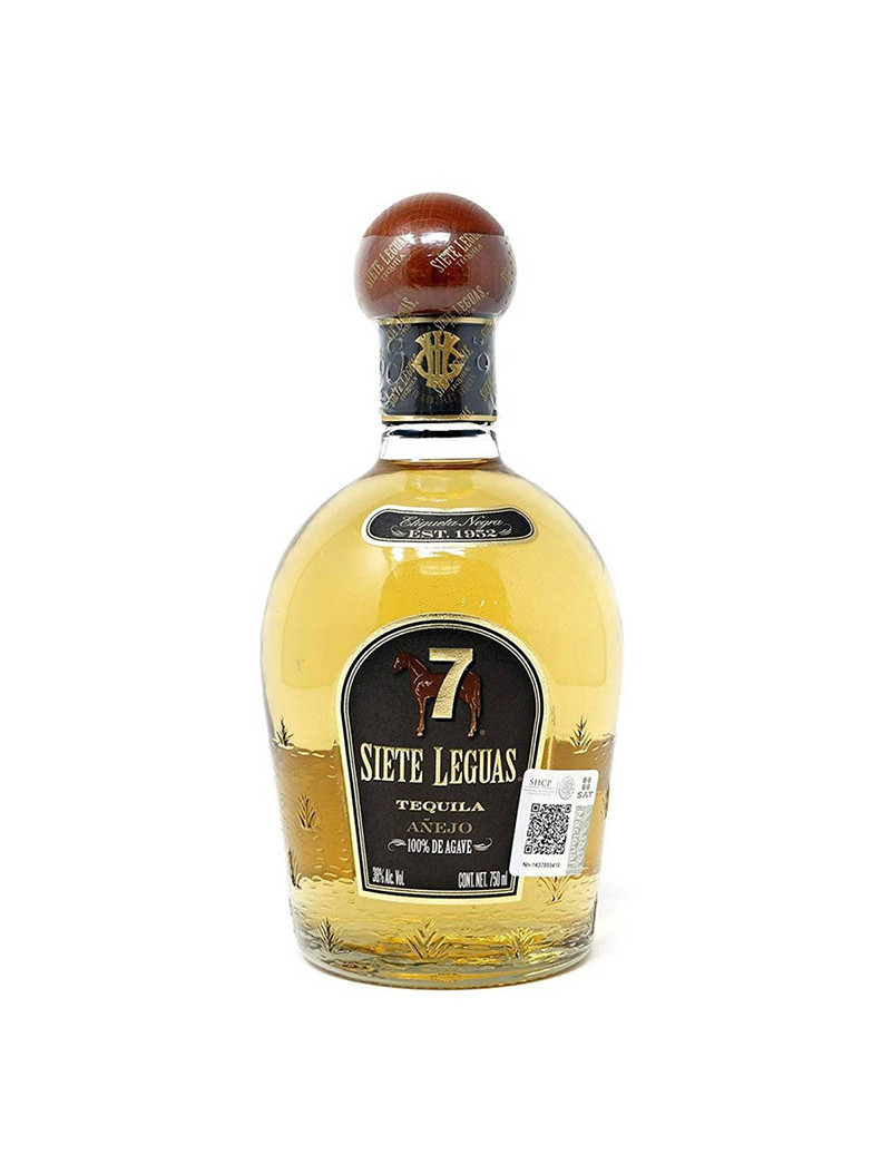 TEQUILA AÑEJO 100% 7 LEGUAS .750