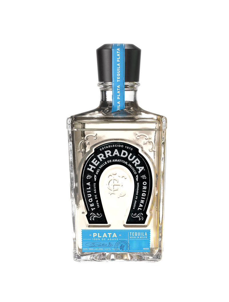 TEQUILA BCO.100% HERRADURA PLATA 38º .700