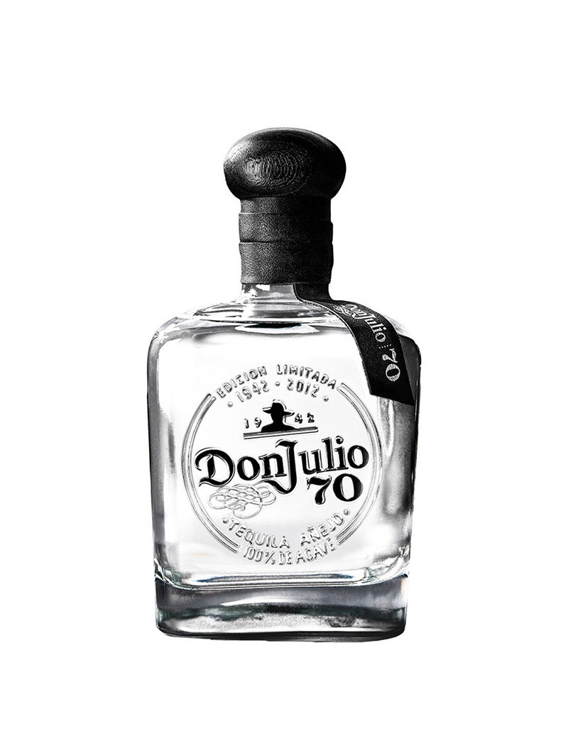 TEQUILA CRISTALINO AÑEJO 100% DON JULIO 70 .700