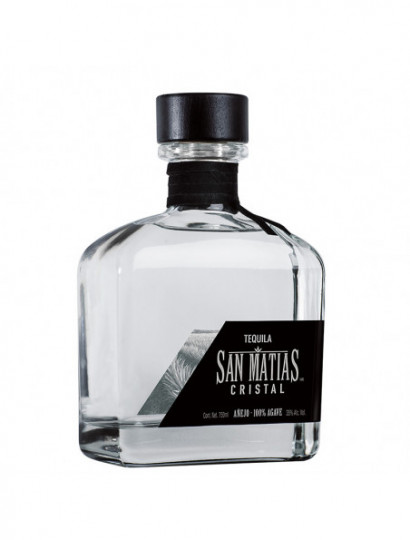 TEQUILA CRISTALINO AÑEJO 100% SAN MATIAS .750