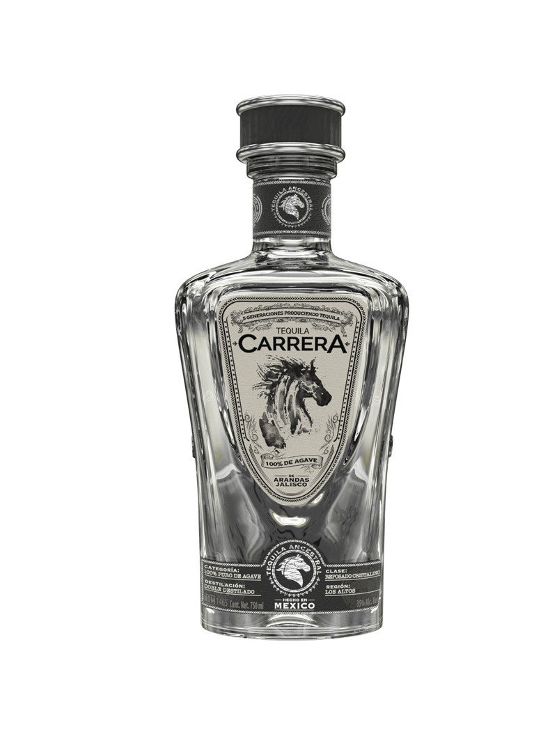 TEQUILA CRISTALINO REP.100% CARRERA.750